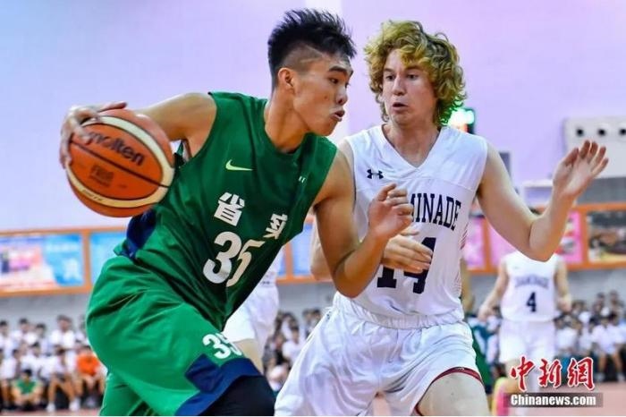 　　資料圖：中美青少年籃球友誼賽。<a target='_blank' href='http://www.chinanews.com/'>中新社</a>記者 陳驥旻 攝