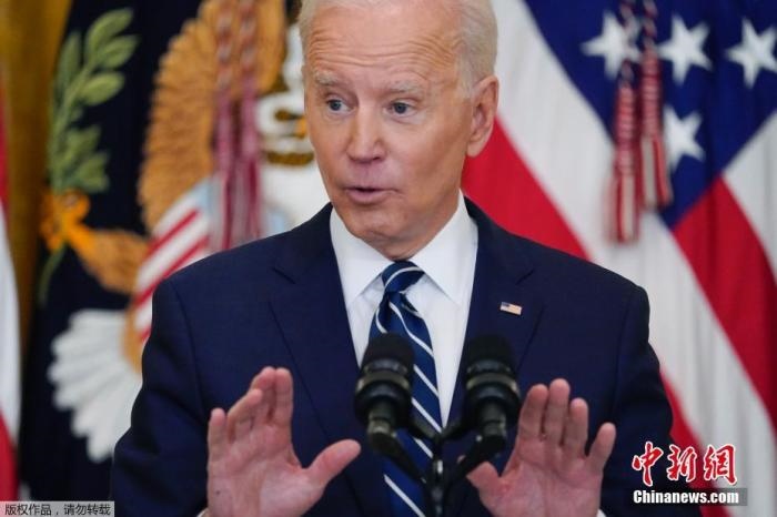 資料圖：美國(guó)總統(tǒng)拜登。