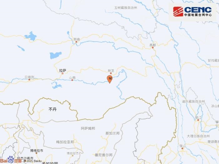 圖片來(lái)源：國(guó)家地震臺(tái)網(wǎng)官方微博