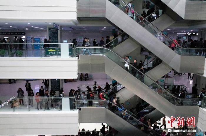 資料圖：某醫(yī)院門診樓。 <a target='_blank' href='/'>中新社</a>記者 殷立勤 攝
