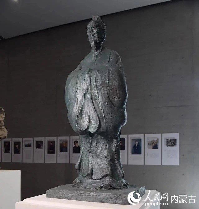 吳為山作品《管子》。實(shí)習(xí)生 楊光攝