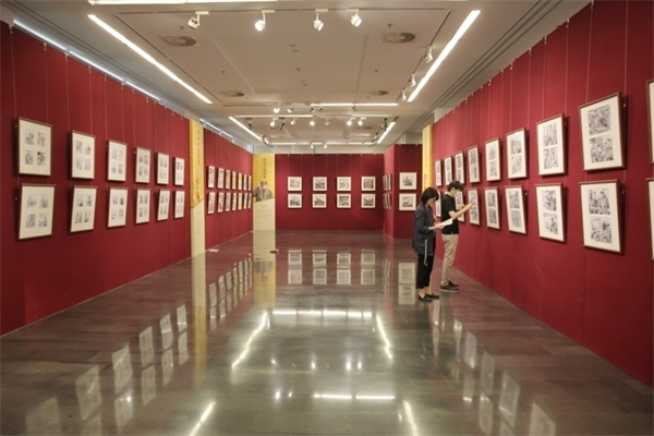 展覽現(xiàn)場(chǎng)。出版社供圖