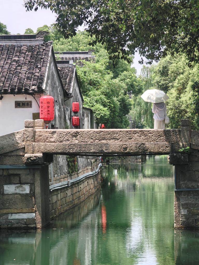 7月6日拍攝的平江歷史文化街區(qū)一景。新華社記者 楊依軍 攝