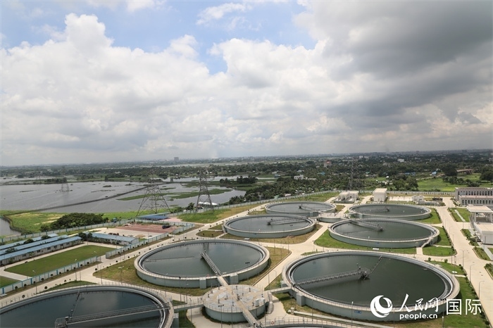 達舍爾甘地污水處理廠是孟加拉國第一座也是最大規(guī)模的現(xiàn)代化大型污水處理廠。孫廣勇攝