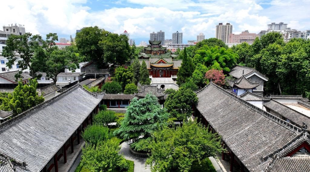 近日拍攝的陜西省漢中市博物館。新華社記者 劉瀟 攝