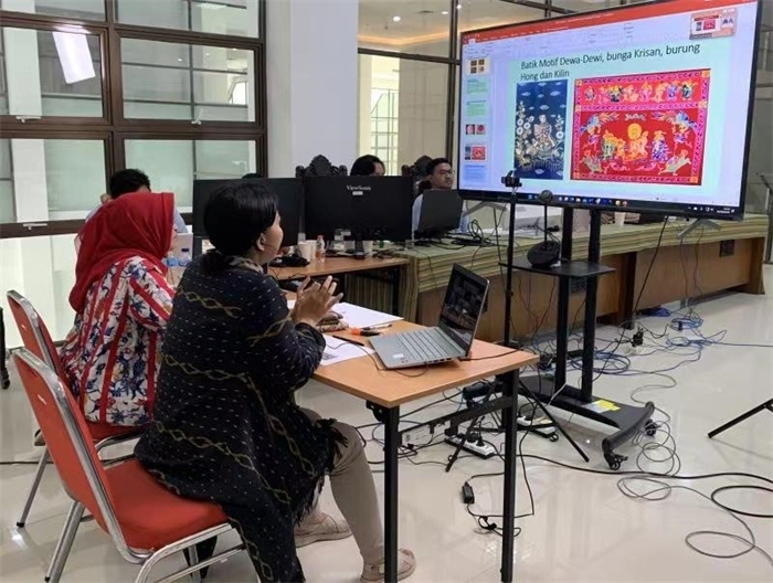 活動(dòng)現(xiàn)場(chǎng)。供圖：印尼三一一大學(xué)孔子學(xué)院