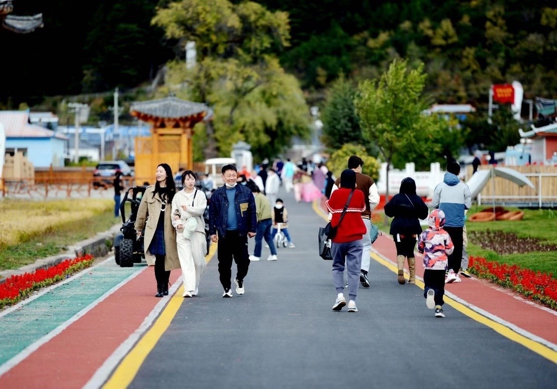 光東村干凈整潔的街區(qū)。主辦方供圖