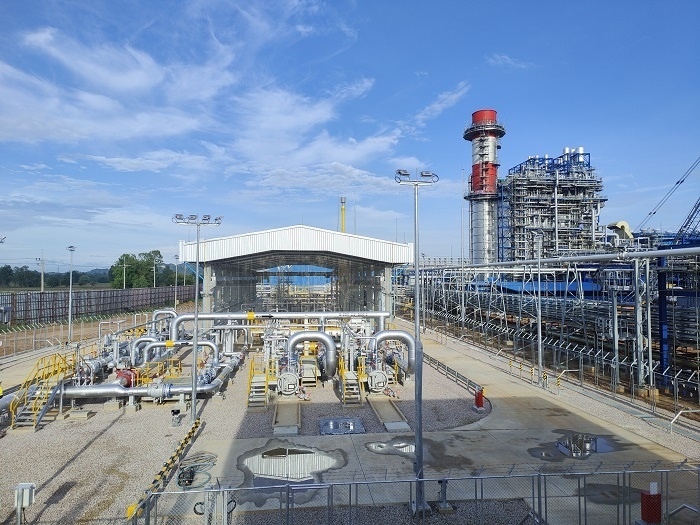 泰國新崗天然氣管道項目計量調(diào)壓站?？ì斎R 攝