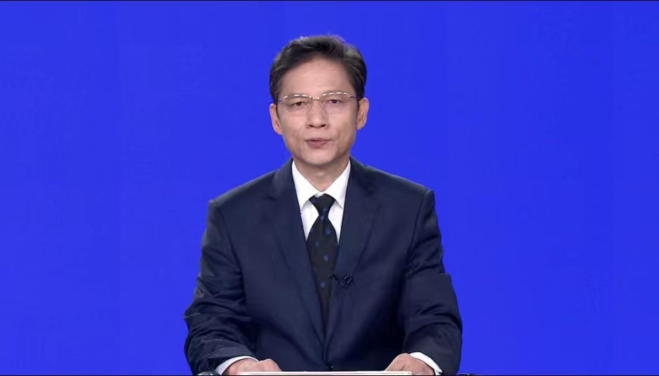 劉昆致辭。中國駐東盟使團供圖