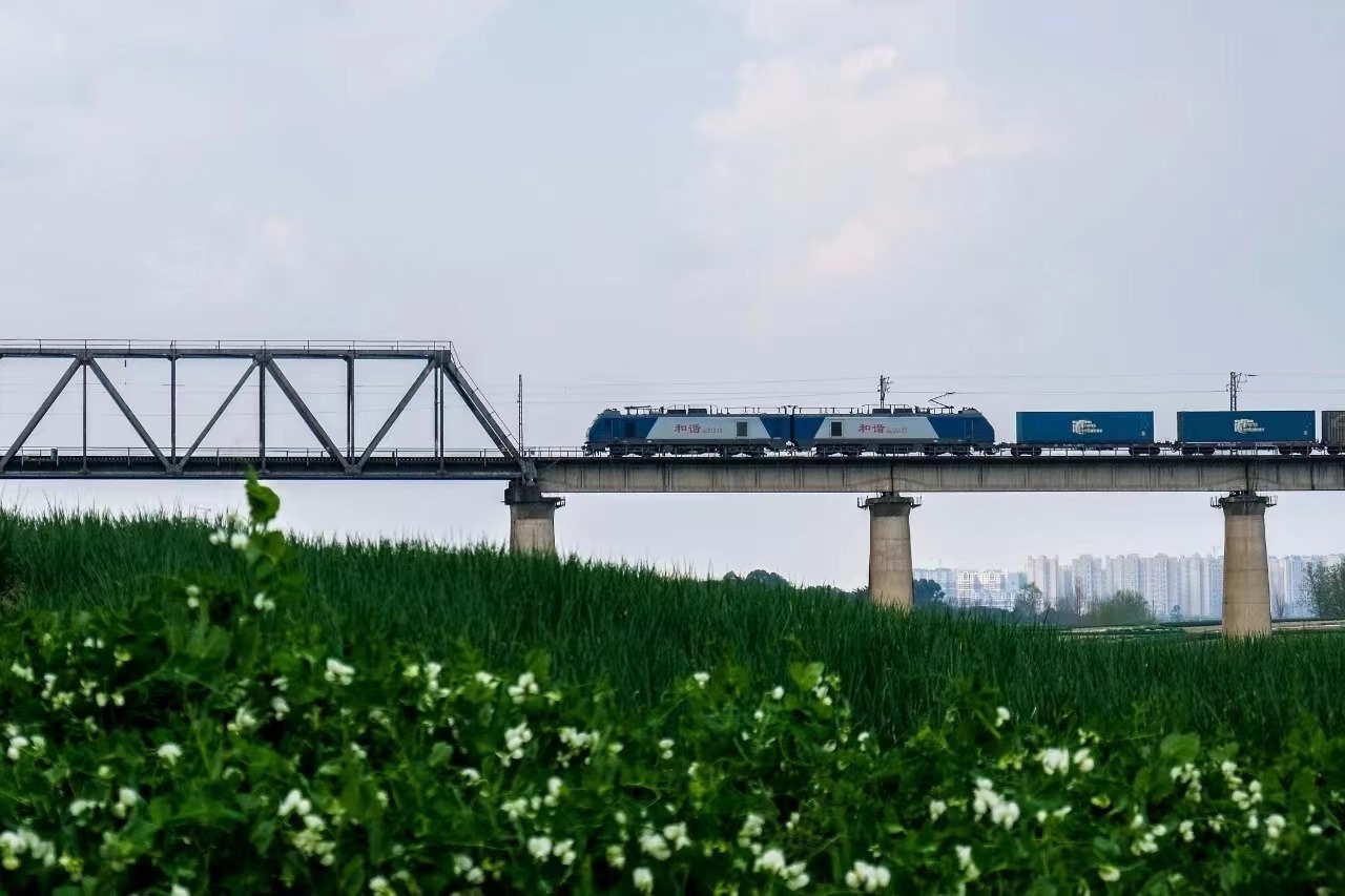 國鐵集團發(fā)布中歐班列全程時刻表成果。國鐵集團供圖