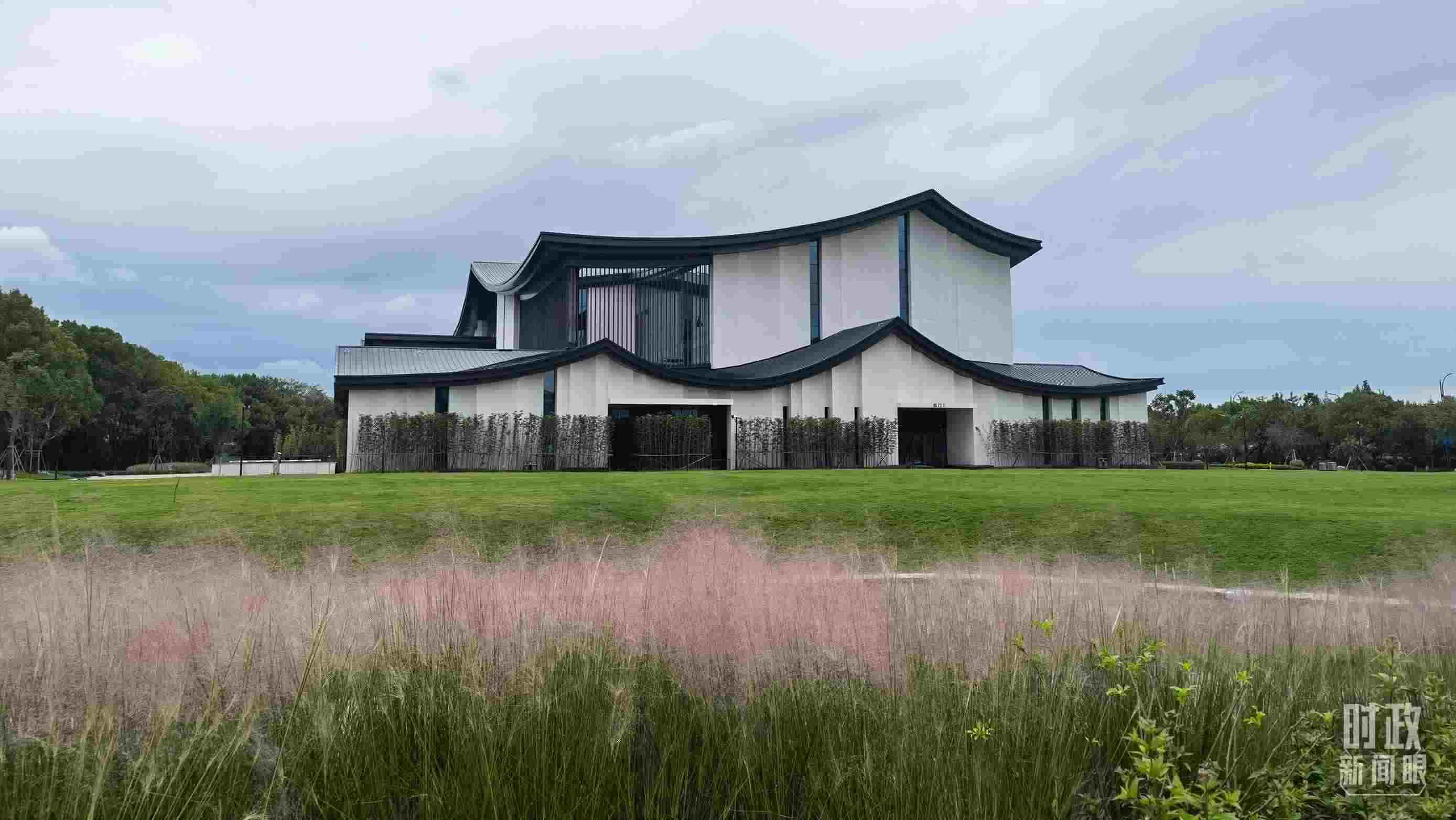 △浙東運河文化園。（總臺央視記者石丞拍攝）