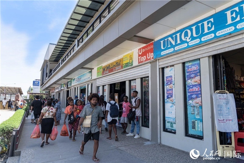 2023年9月12日，所羅門群島首都霍尼亞拉街景。人民網(wǎng) 賀吉攝