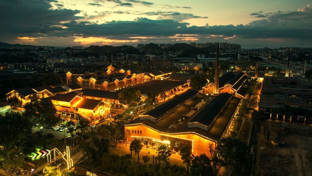 ↑ 景德鎮(zhèn)文創(chuàng)街區(qū)。