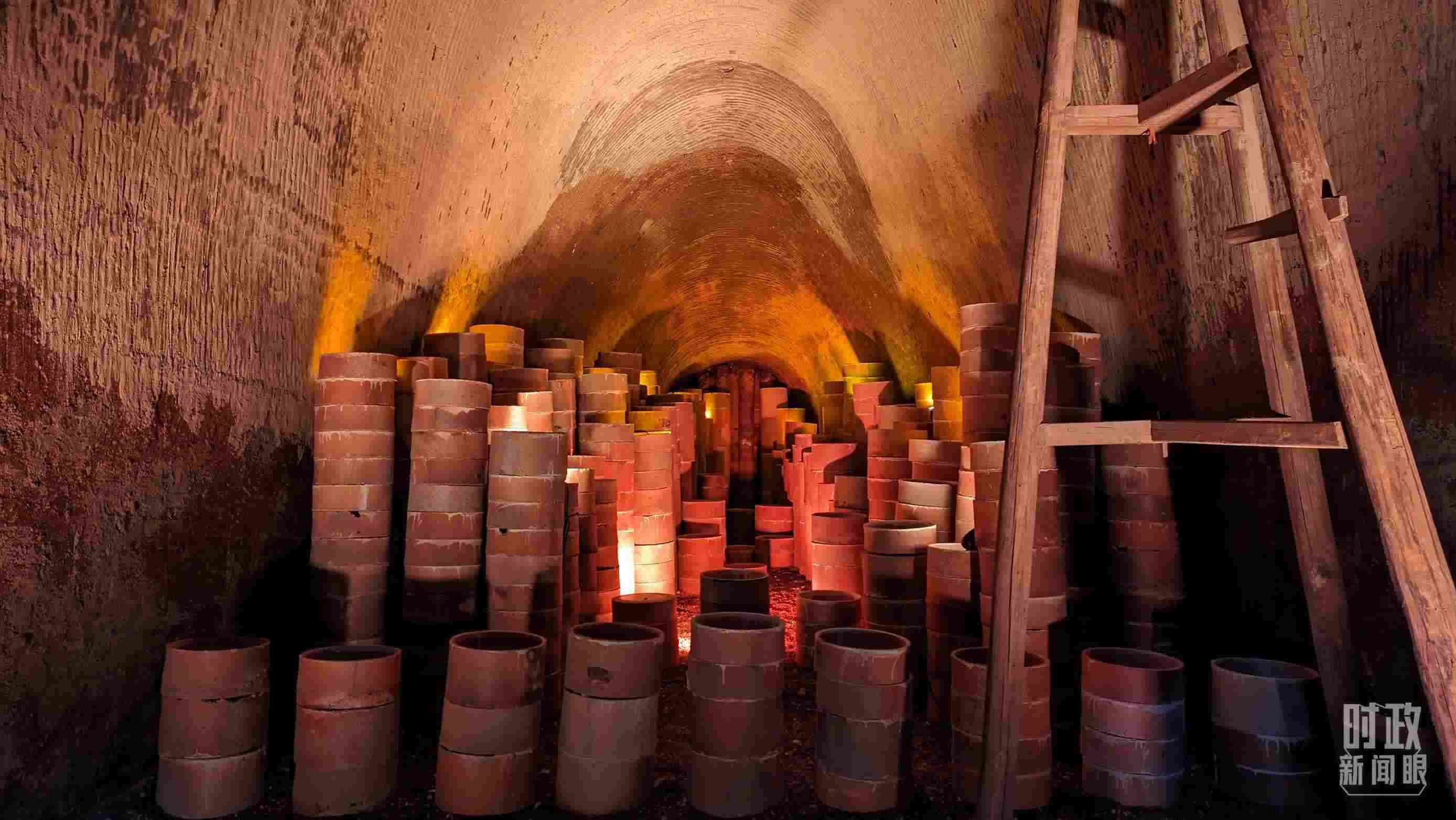 △當(dāng)?shù)噩F(xiàn)存最大的柴窯——徐家窯。（總臺(tái)央視記者朱超拍攝）