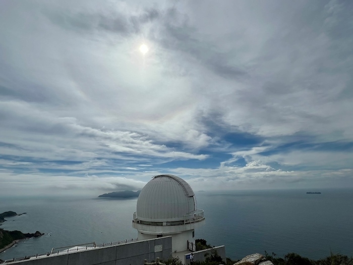 天文樓太陽望遠(yuǎn)鏡圓頂。人民網(wǎng)高清揚(yáng)攝