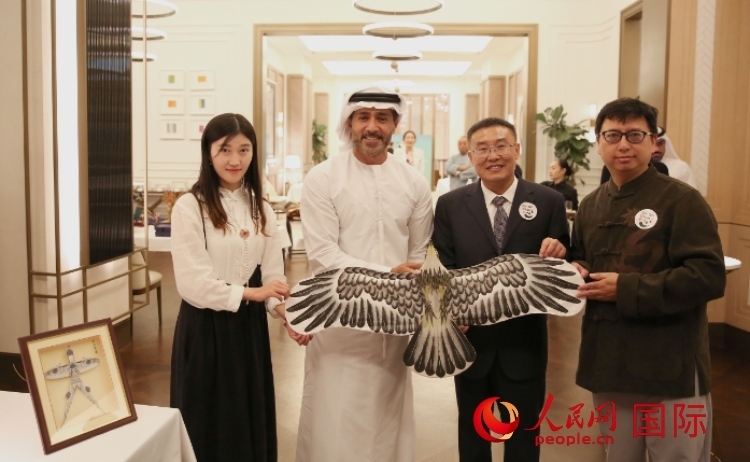 非遺展示。人民網(wǎng) 塔里克·易卜拉欣攝