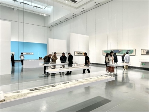 畫展現(xiàn)場(chǎng)。主辦方供圖