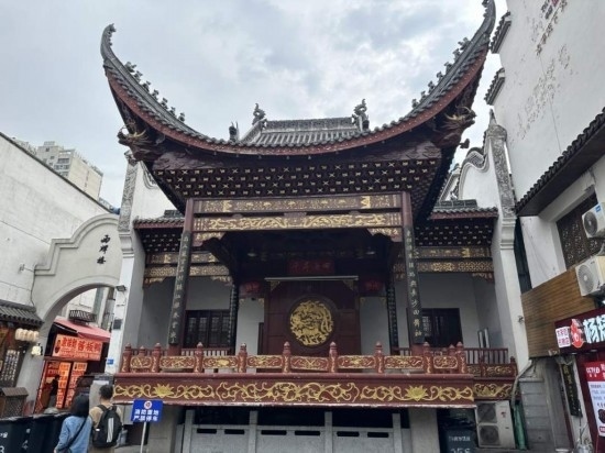 10月25日，長沙太平老街一角。（本報(bào)記者 劉書文攝）