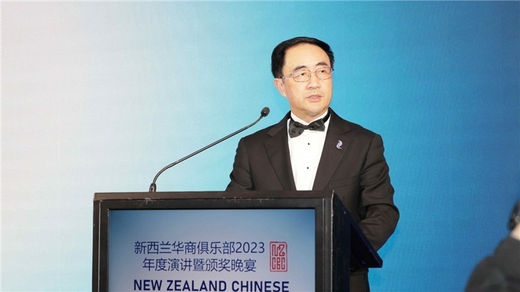 新西蘭華商聯(lián)合總會主席楊健。攝影：張凱