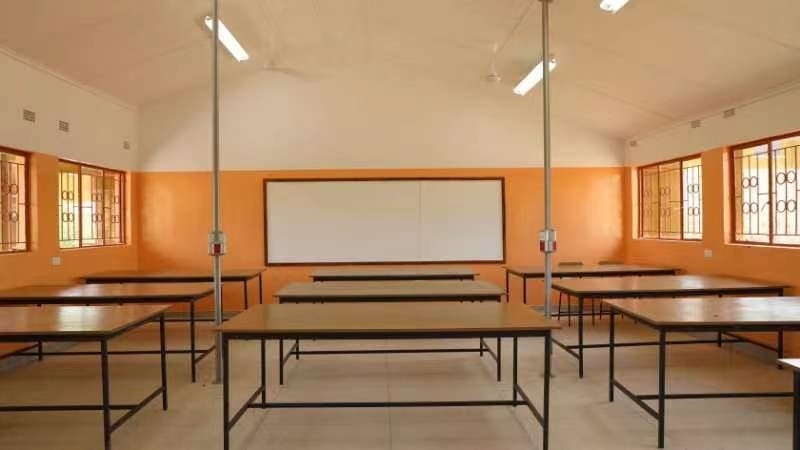 寬敞明亮的教室。主辦方供圖