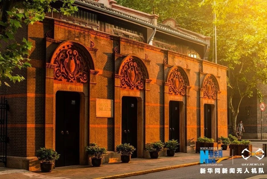 晨曦下的中共一大會(huì)址紀(jì)念館。新華網(wǎng) 吳愷 攝