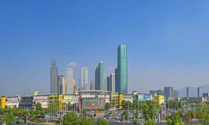 義烏城市風(fēng)貌。義烏市委宣傳部供圖