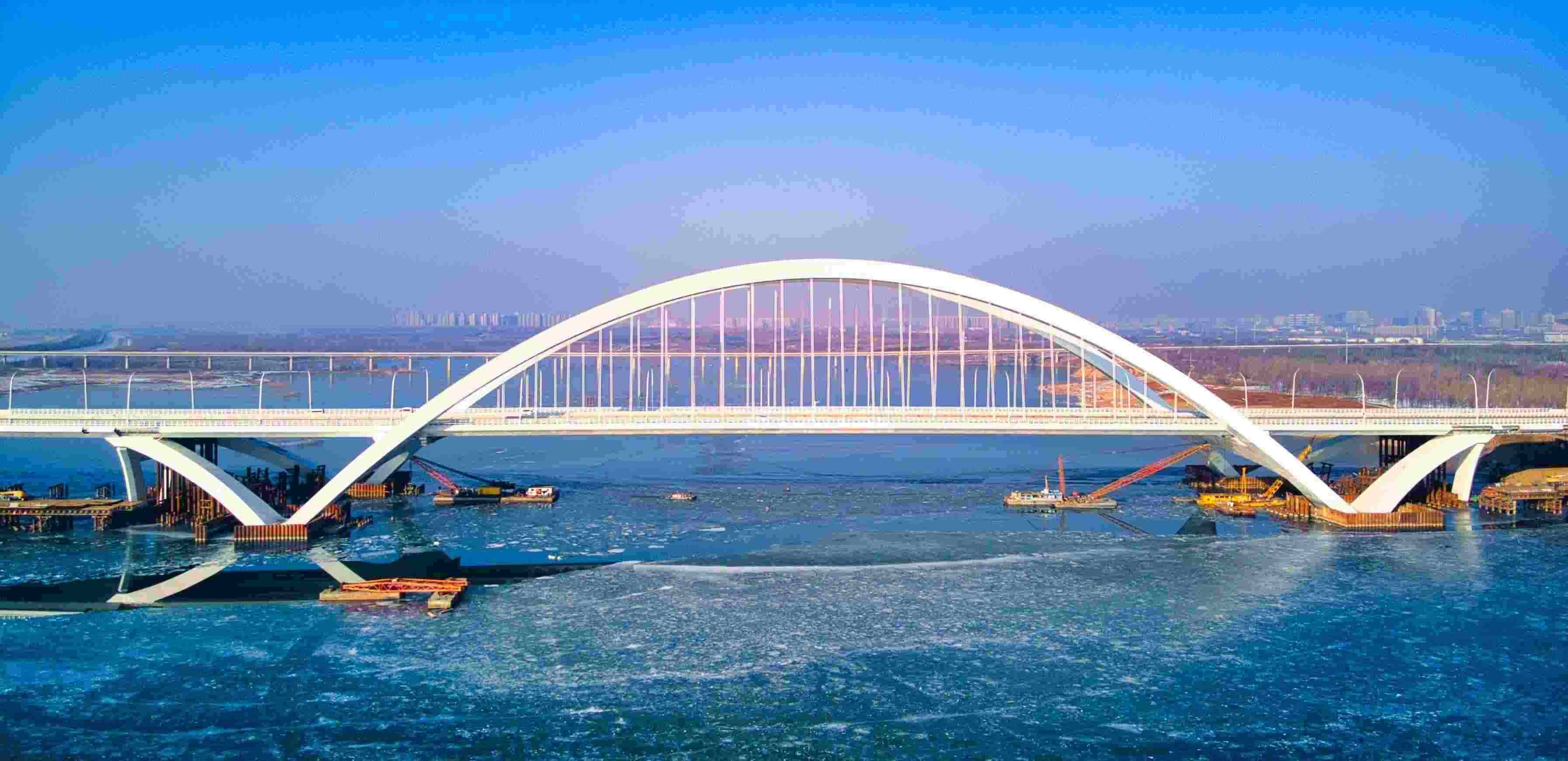 開通后的京雄大橋。受訪方供圖