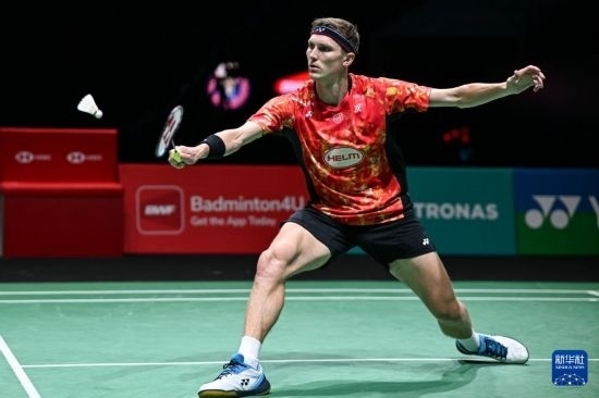 1月13日，安賽龍在比賽中。新華社記者 程一恒 攝