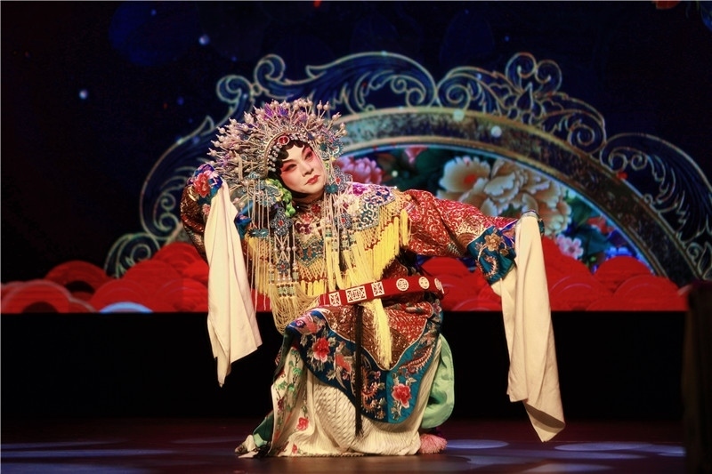 2024年“四海同春”慰?jī)S訪演團(tuán)亞太團(tuán)新西蘭惠靈頓演出現(xiàn)場(chǎng)。圖片由陸欣讌、孟韜、葉勇提供