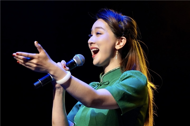 2024年“四海同春”慰?jī)S訪演團(tuán)亞太團(tuán)新西蘭惠靈頓演出現(xiàn)場(chǎng)。圖片由陸欣讌、孟韜、葉勇提供