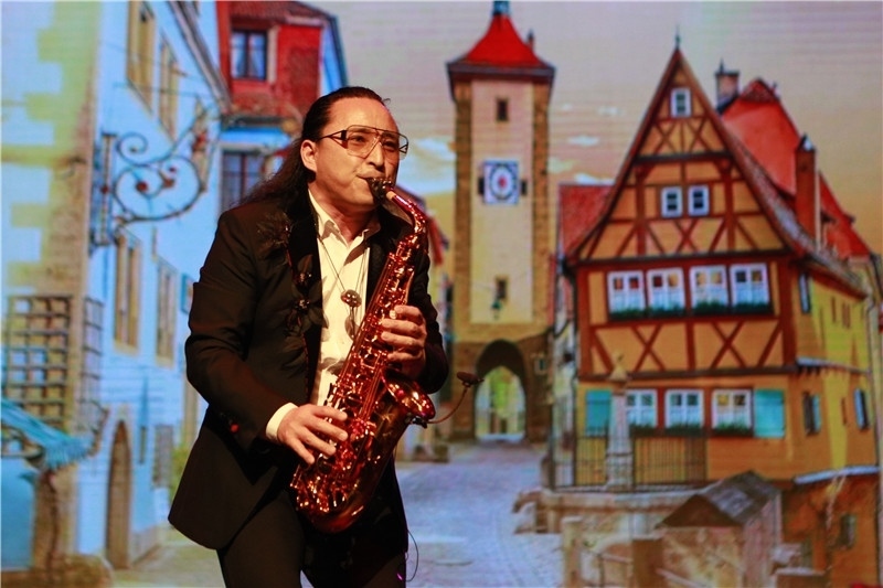 2024年“四海同春”慰?jī)S訪演團(tuán)亞太團(tuán)新西蘭惠靈頓演出現(xiàn)場(chǎng)。圖片由陸欣讌、孟韜、葉勇提供