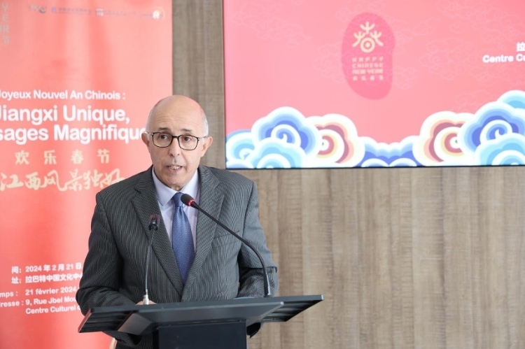 拉巴特文化藝術(shù)遺產(chǎn)復(fù)興協(xié)會(huì)主席德里希致辭?；艟z