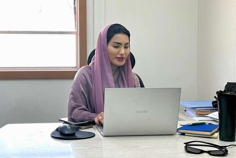 卡爾圖姆在工作中。中石化南京工程中東公司供圖