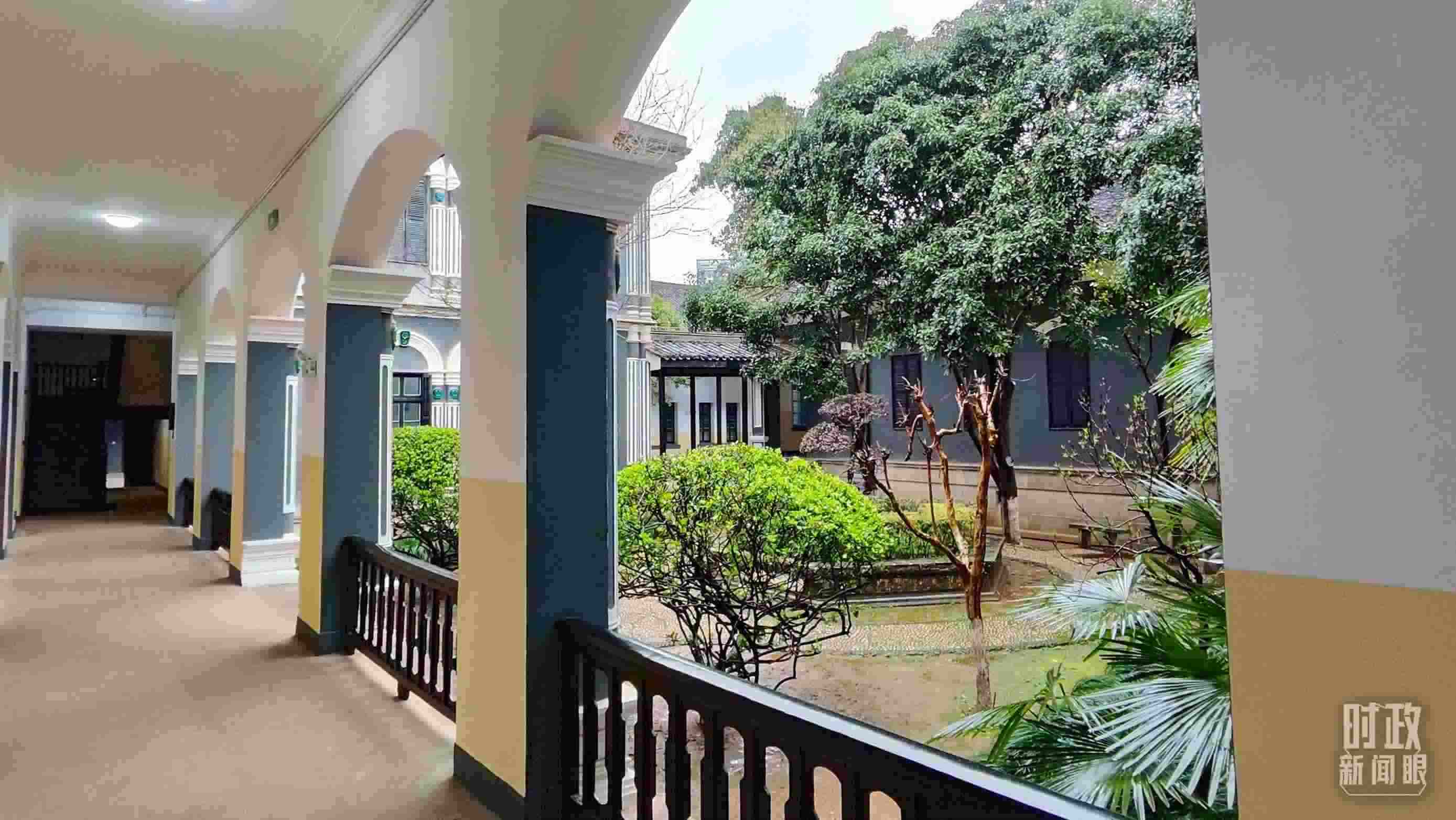 △湖南第一師范學(xué)院（城南書(shū)院校區(qū)）。（總臺(tái)央視記者覃思、郭曉龍拍攝）