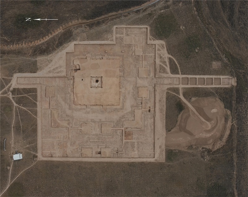 四角坪遺址平面圖。中國(guó)文物報(bào)社供圖