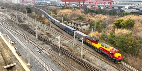 全國鐵路實(shí)行新的貨物列車運(yùn)行圖。國鐵集團(tuán)供圖