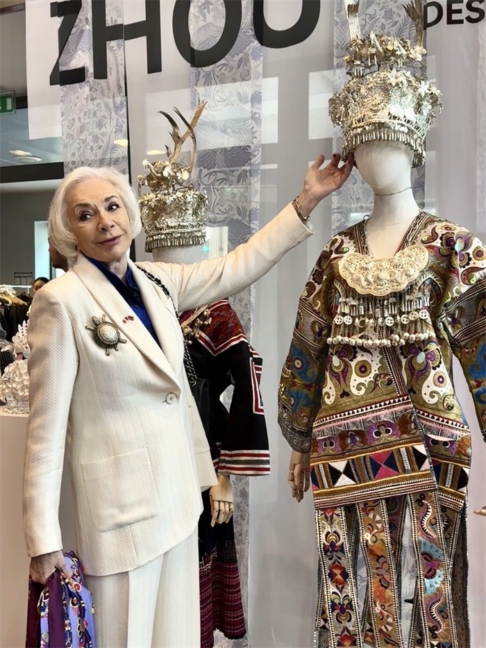 法國友人參加2024多彩貴州文化和旅游推廣周活動。主辦方供圖