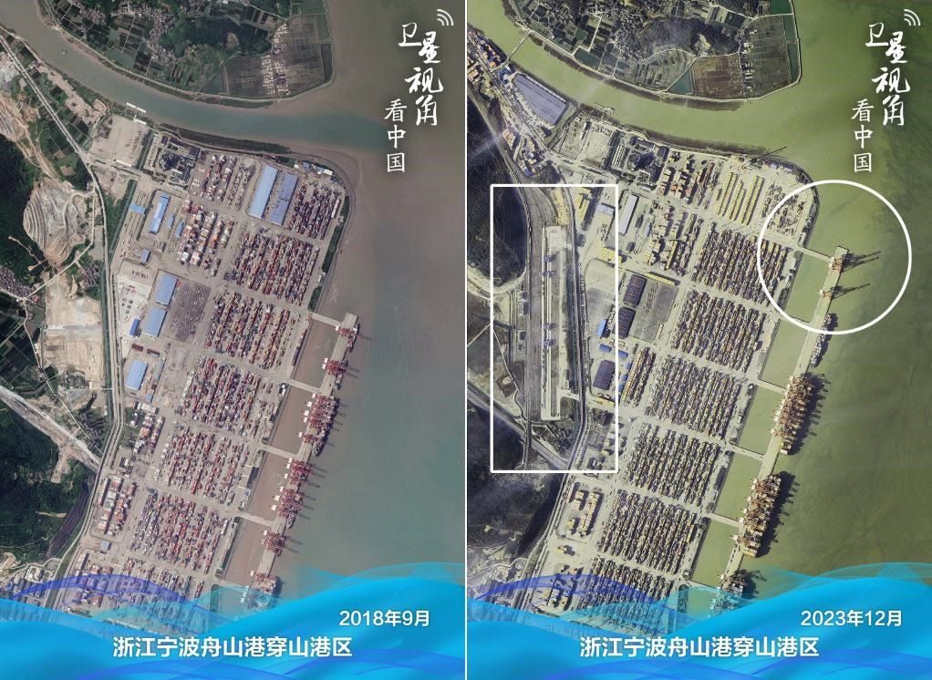 浙江寧波舟山港穿山港區(qū)新建1個泊位及鐵路穿山港站。