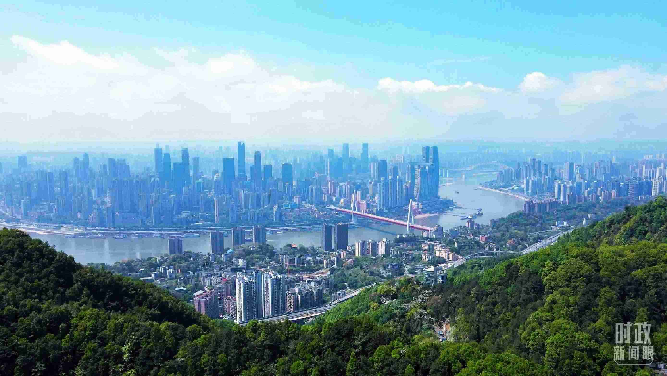 △重慶。（總臺記者謝鵬拍攝）