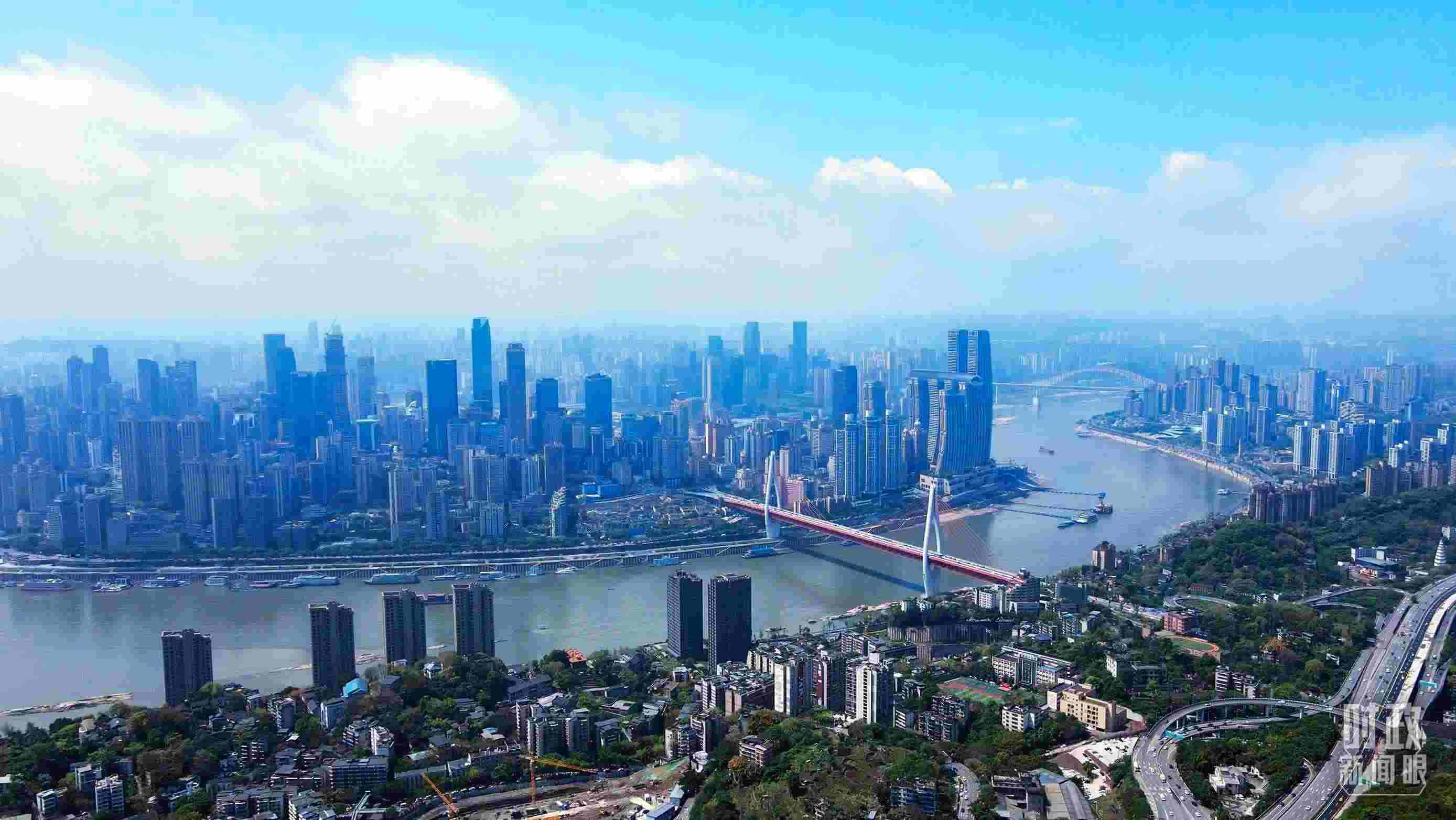 △重慶。（總臺記者謝鵬拍攝）