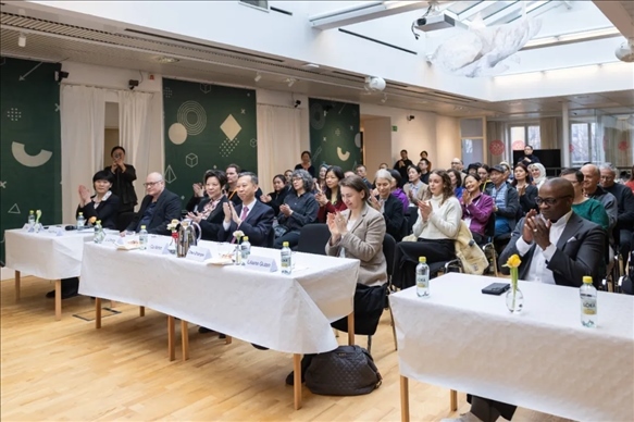 活動現(xiàn)場。中國駐瑞典大使館供圖