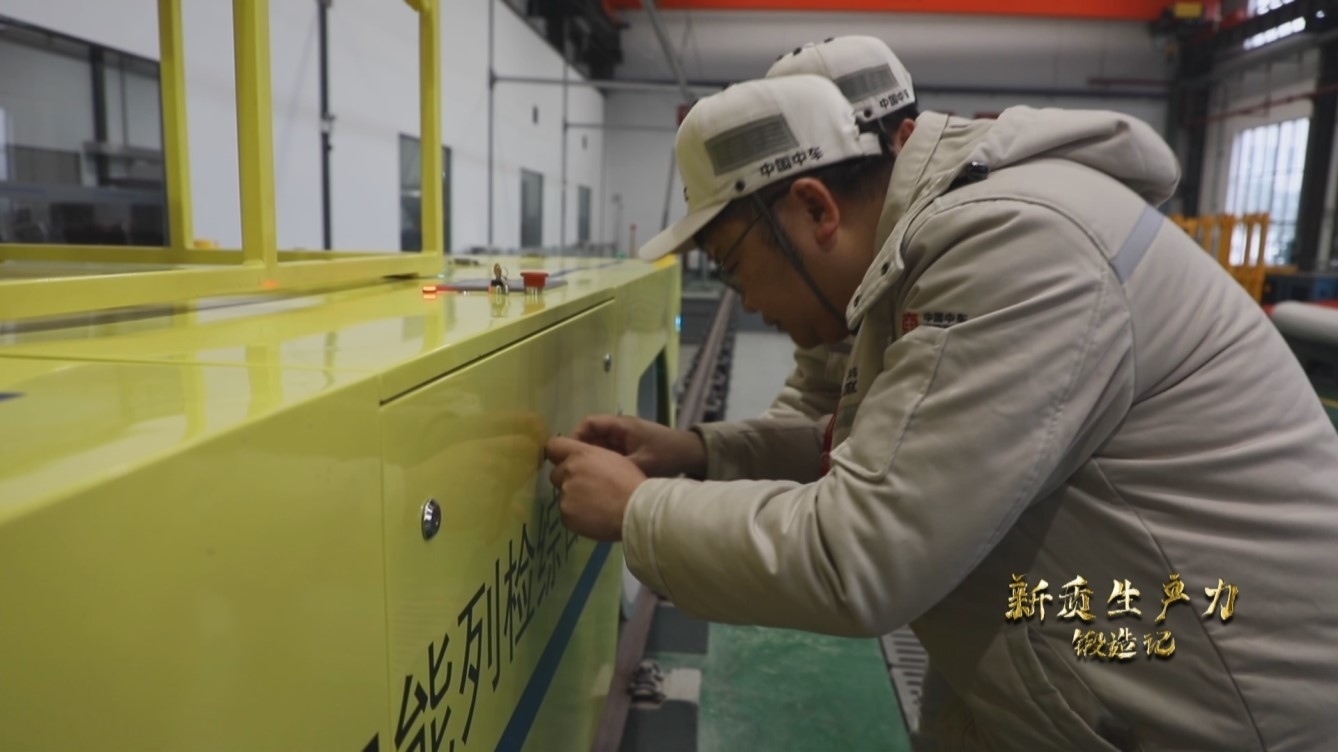 湖南株洲，算法測算團(tuán)隊正在做地鐵智能化檢測試驗。