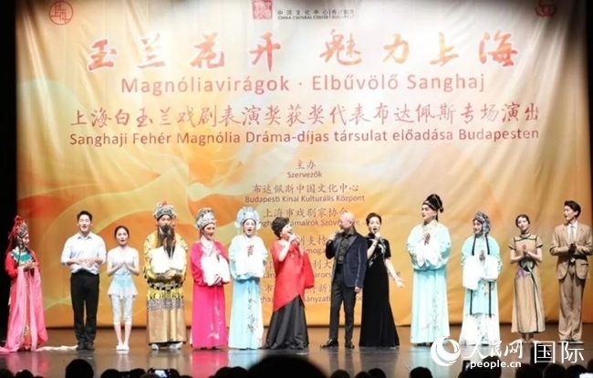 “玉蘭花開·魅力上?！弊哌M(jìn)布達(dá)佩斯。葉辰亮攝