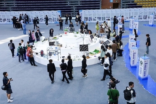 入圍決賽作品成果展。北京建筑大學供圖