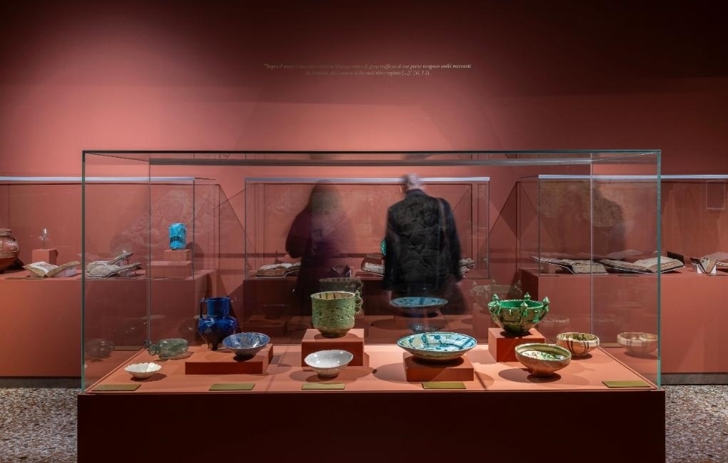 威尼斯總督府“馬可·波羅的世界”展現(xiàn)場。受訪機(jī)構(gòu)供圖