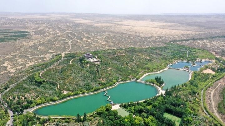 △2023年6月7日，寧夏靈武市白芨灘國(guó)家級(jí)自然保護(hù)區(qū)。