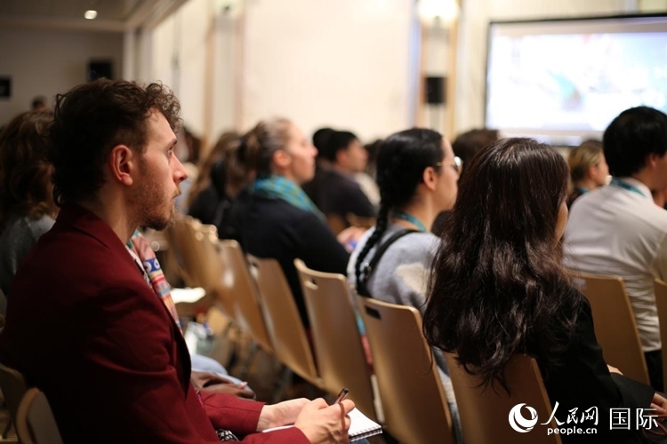 中國(guó)優(yōu)秀動(dòng)畫作品推介會(huì)現(xiàn)場(chǎng)。人民網(wǎng)記者 于超凡攝