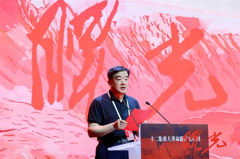 陜西省榆林市米脂縣委副書記、縣長楊樹森致辭