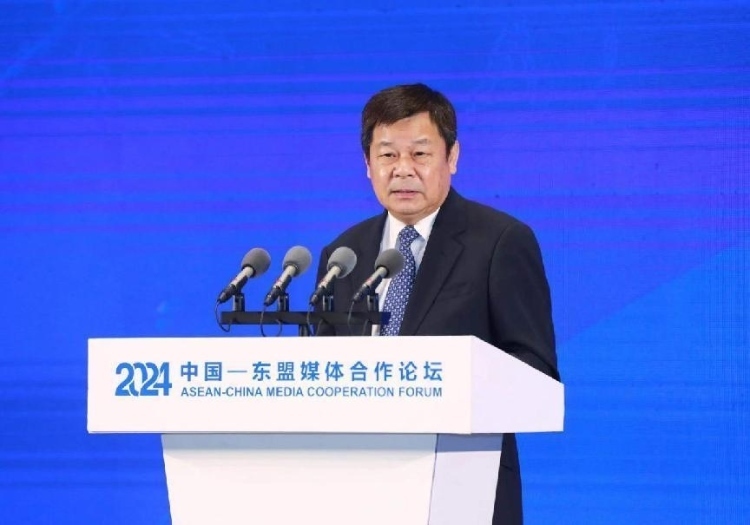 杜占元致辭。中國(guó)外文局供圖