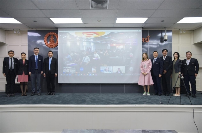 泰國(guó)博仁大學(xué)會(huì)場(chǎng)。中泰文化教育研究中心供圖